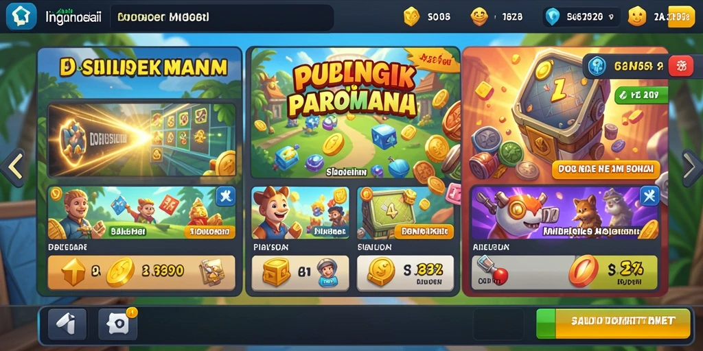Misi harian yang menantang dan seru.