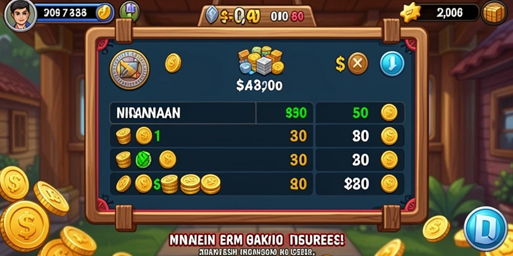Screenshot menampilkan menu karakter yang dapat disesuaikan.