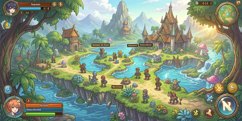 Mode multiplayer yang seru untuk interaksi sosial.